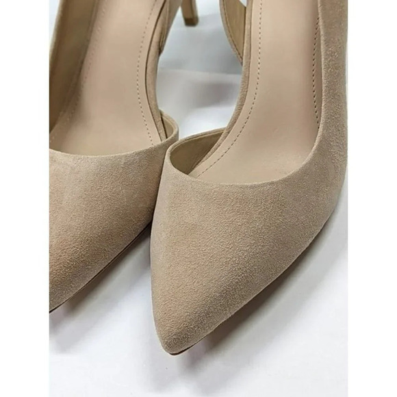 Pour La Victoire Women's Darla Suede Slingback Pointed-Toe Pumps Size 11 M $225 - Picture 5 of 10
